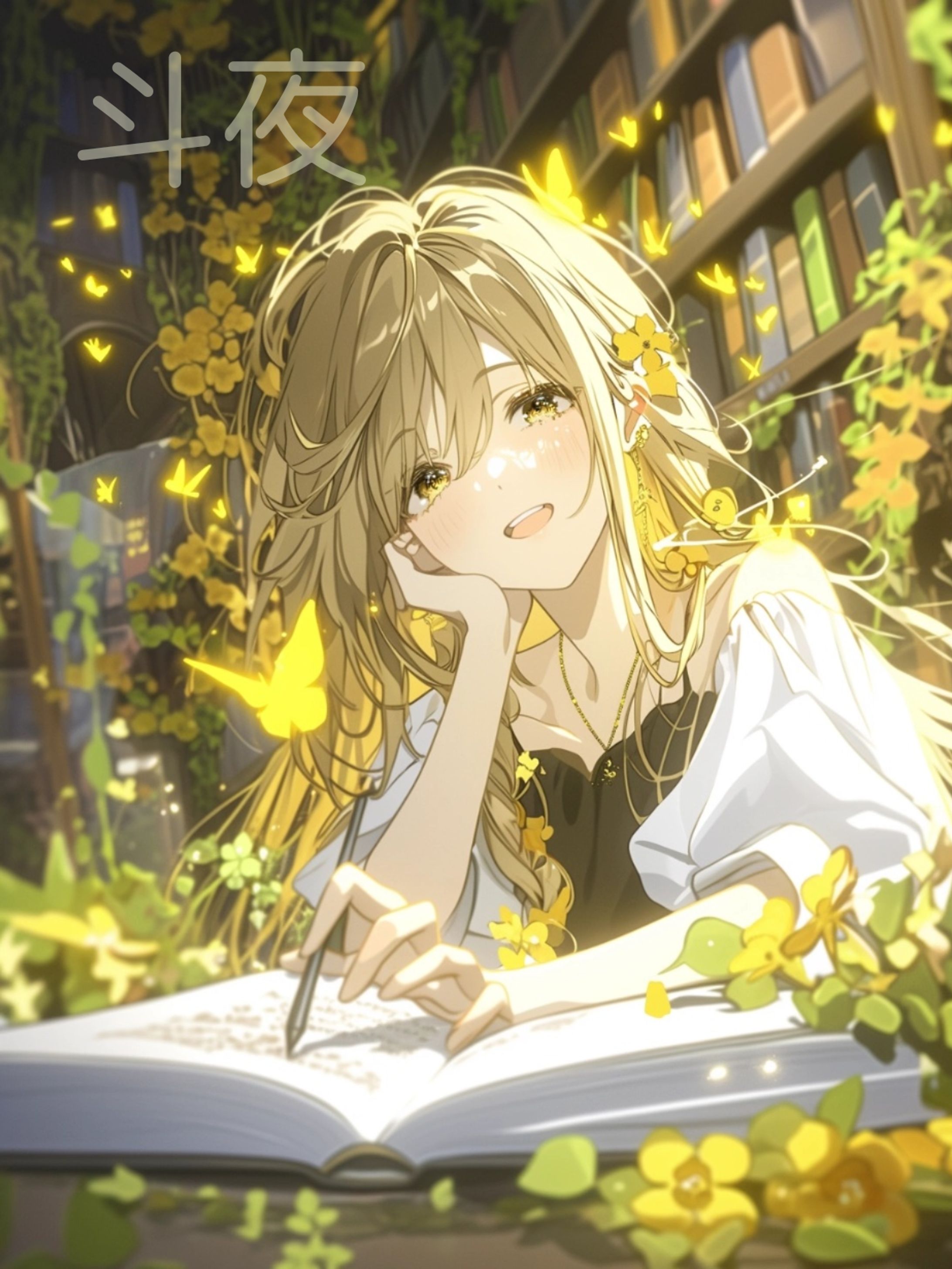 本の擬人化シリーズ：魔術書2-1
