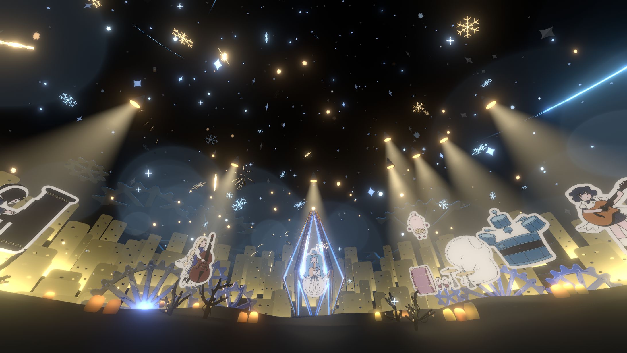 ぽかぽかの音楽隊 feat.初音ミク demo Ver.-1