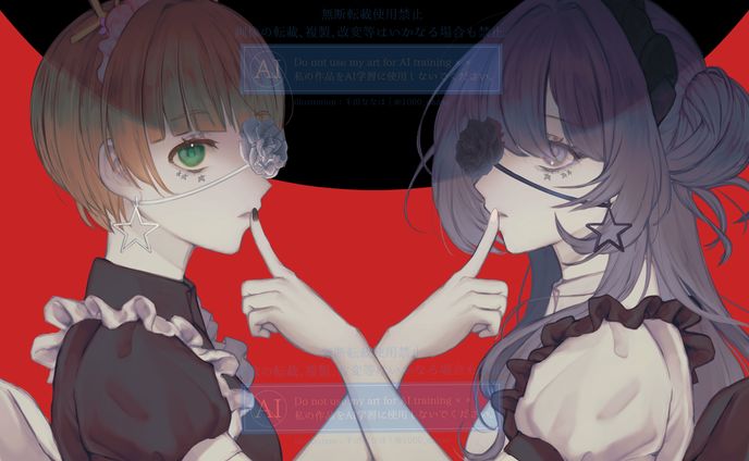 [お仕事]『アイデンティティ /Kanaria』cover MVイラスト