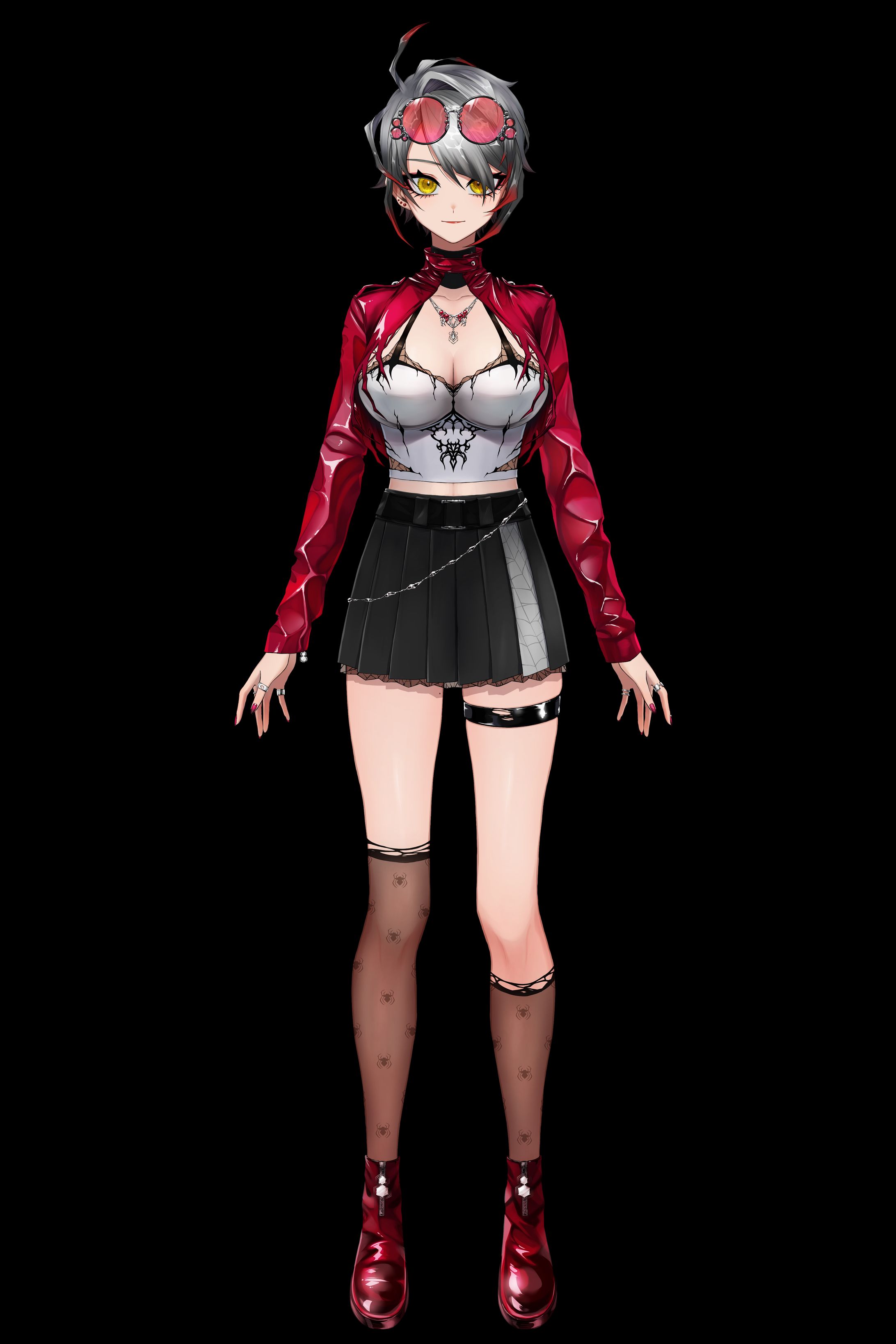 紅雲しいら Live2Dイラスト/キャラクターデザイン-1