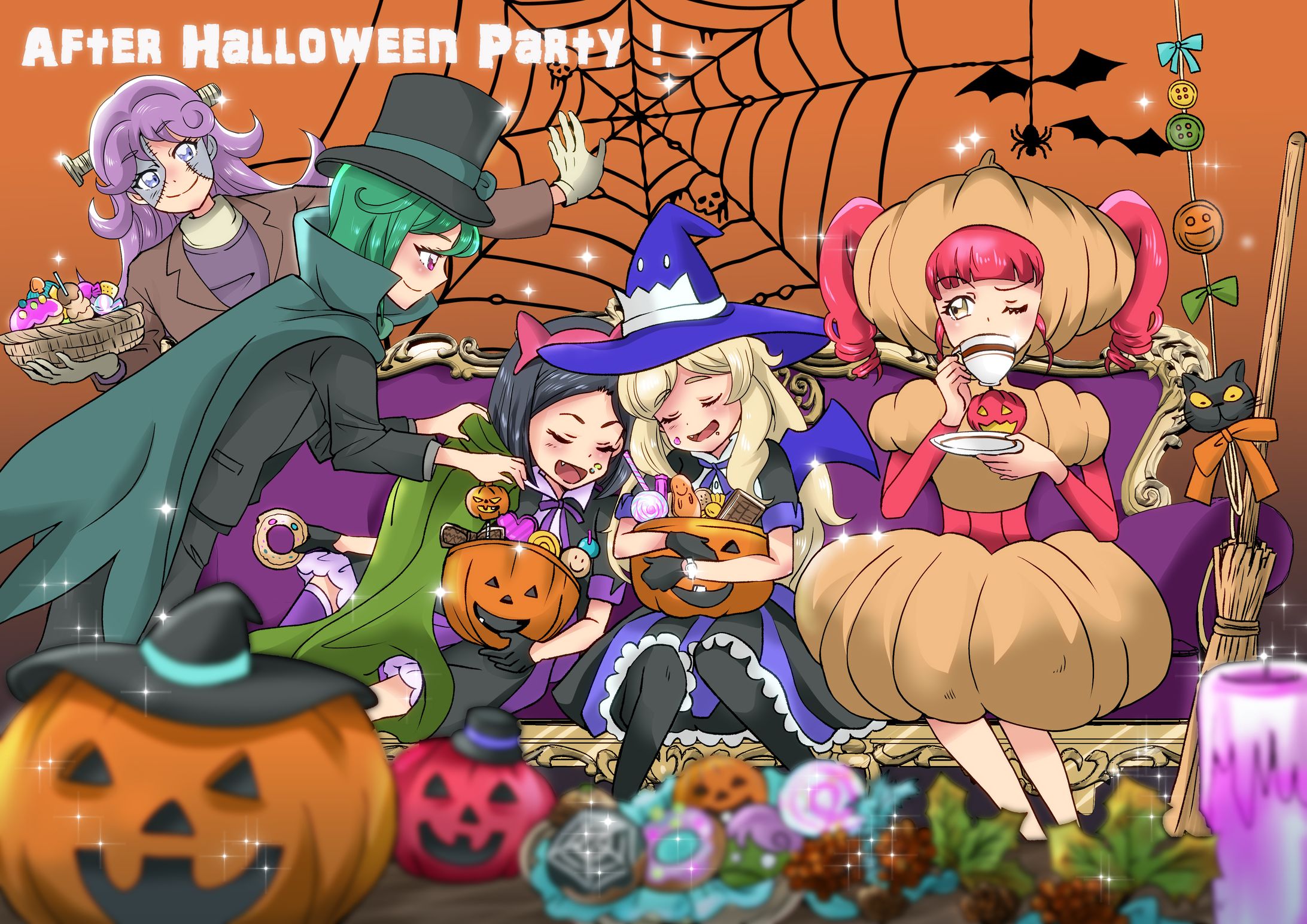 ハロウィンパーティーの後に-1