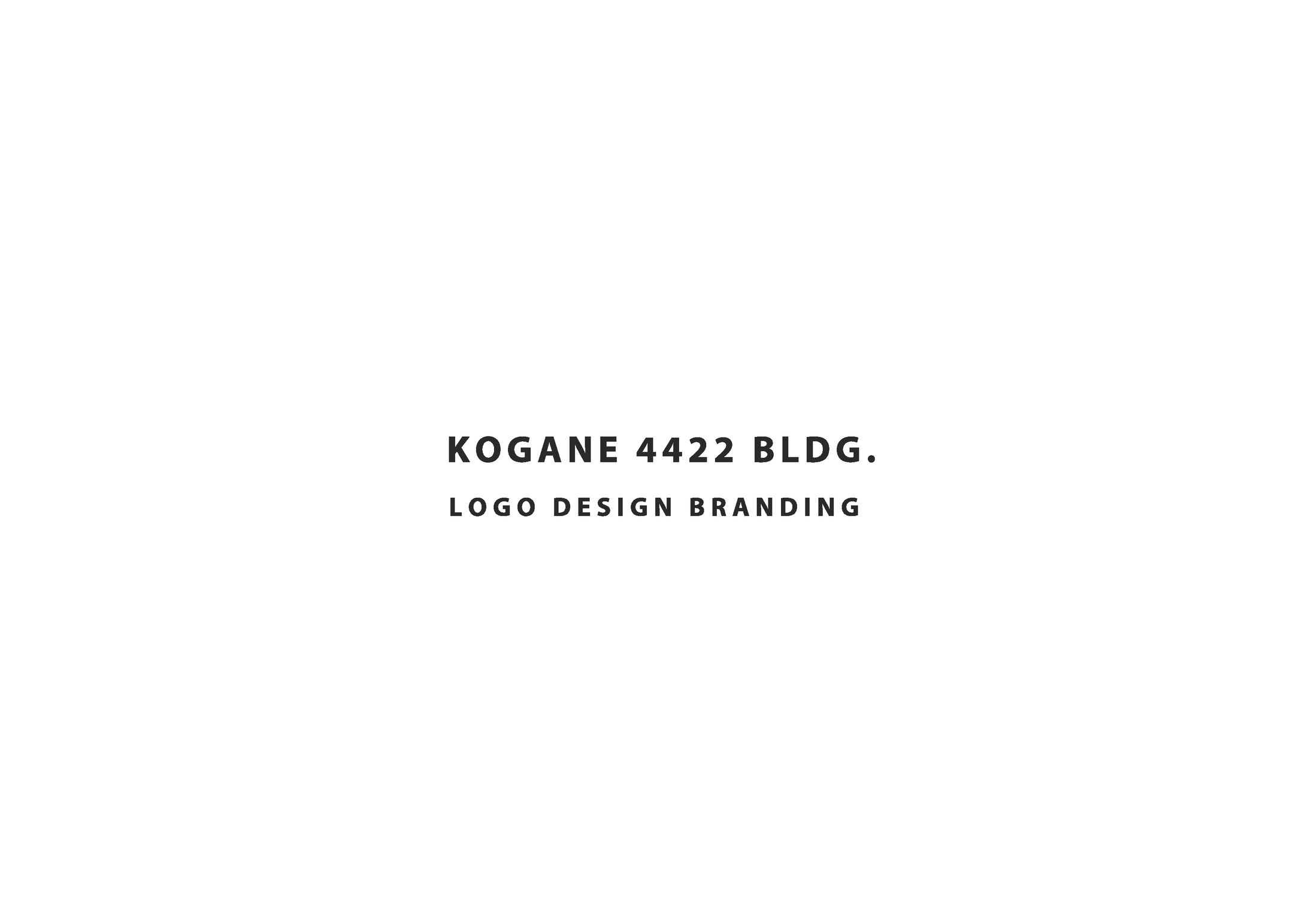 KOGANE 4422 BLD. LogoBranding-1