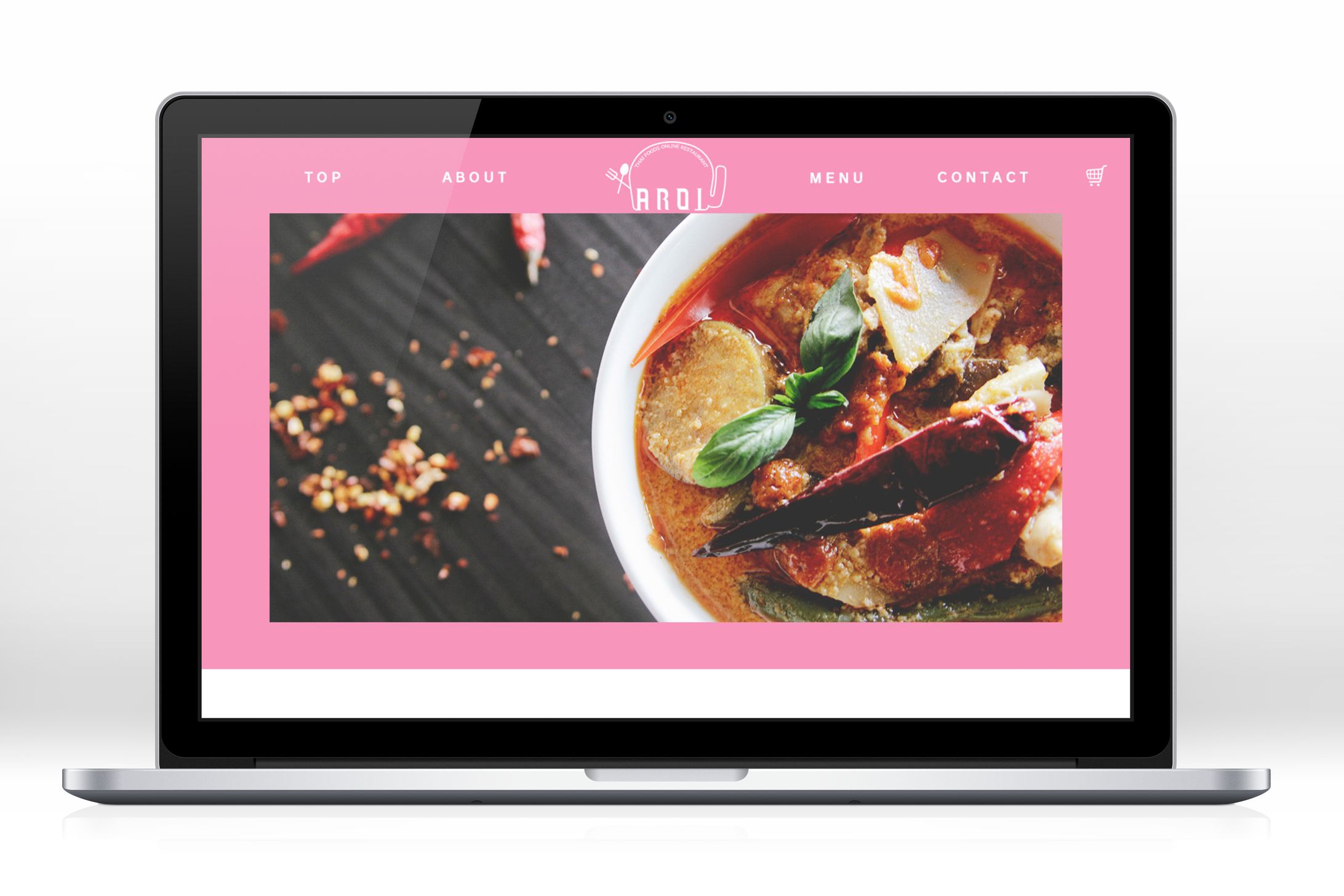 タイ料理店のECサイト-1