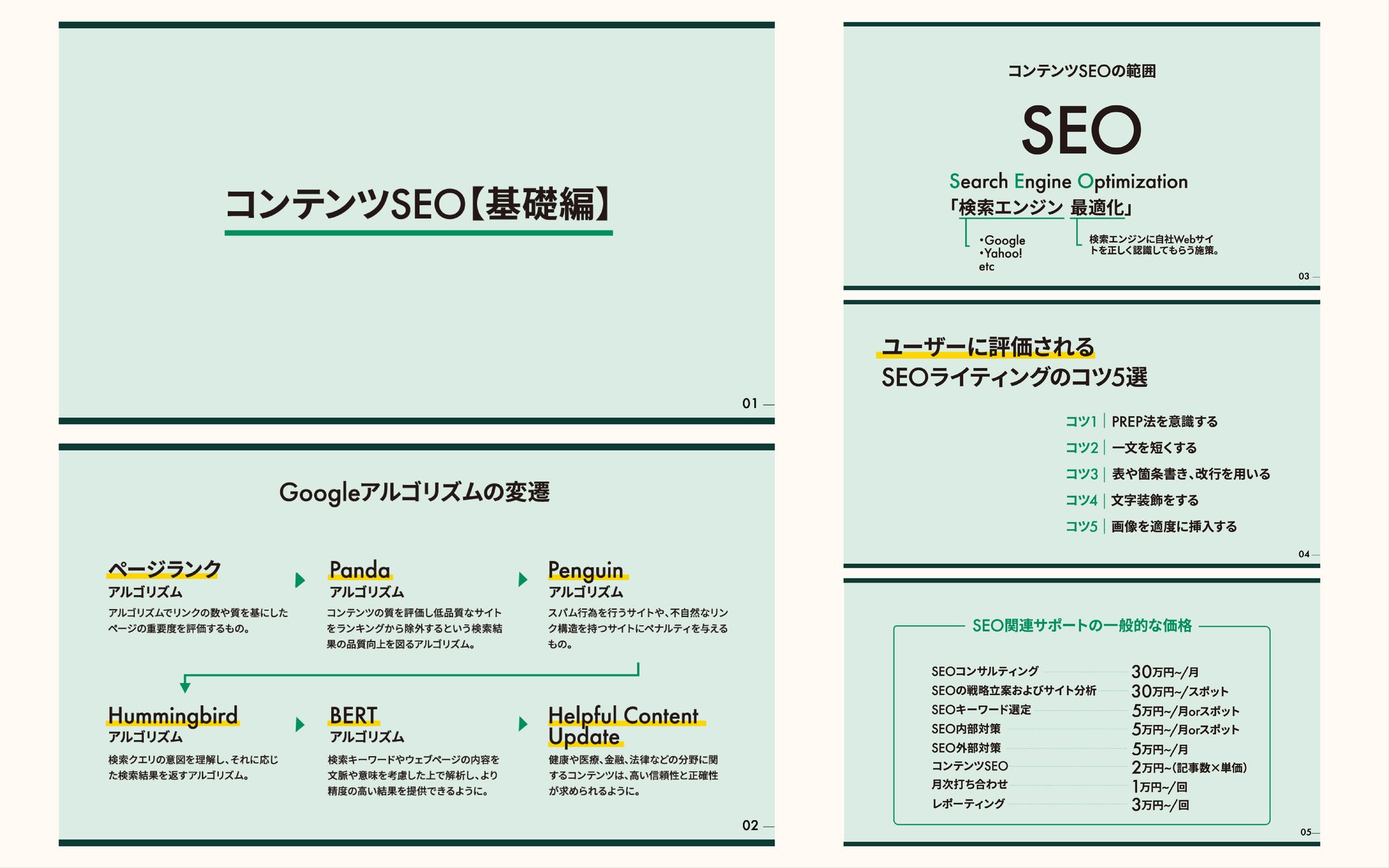 【 スライド 】コンテンツSEO-1