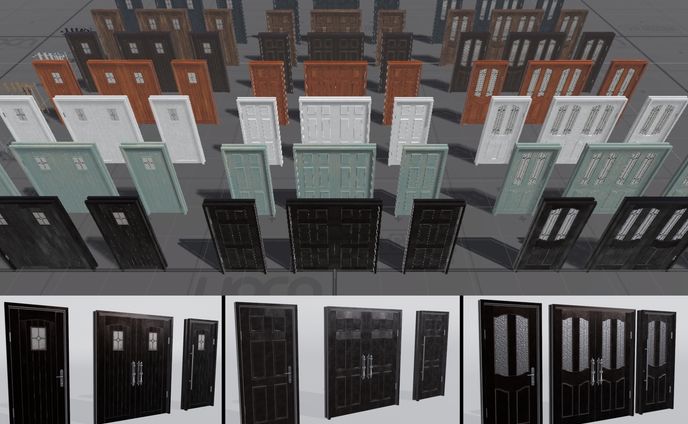 Boothサムネイル - いくつかのドア３- Custom Doors