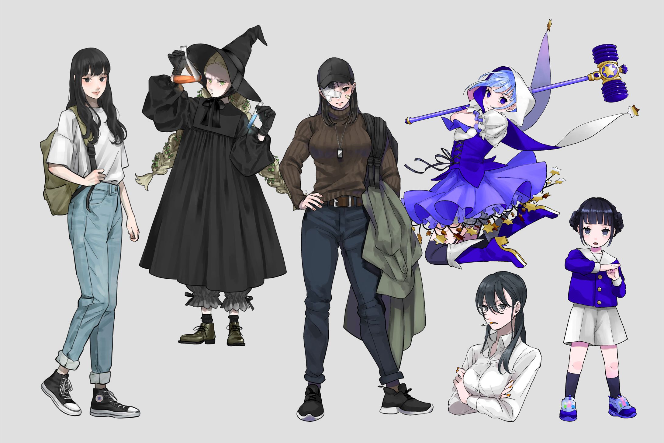 立ち絵（女性）-1