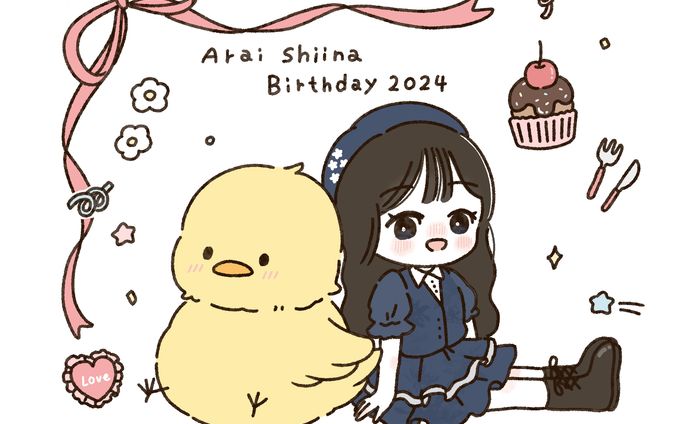 elsy | 新井椎夏 生誕祭イラスト
