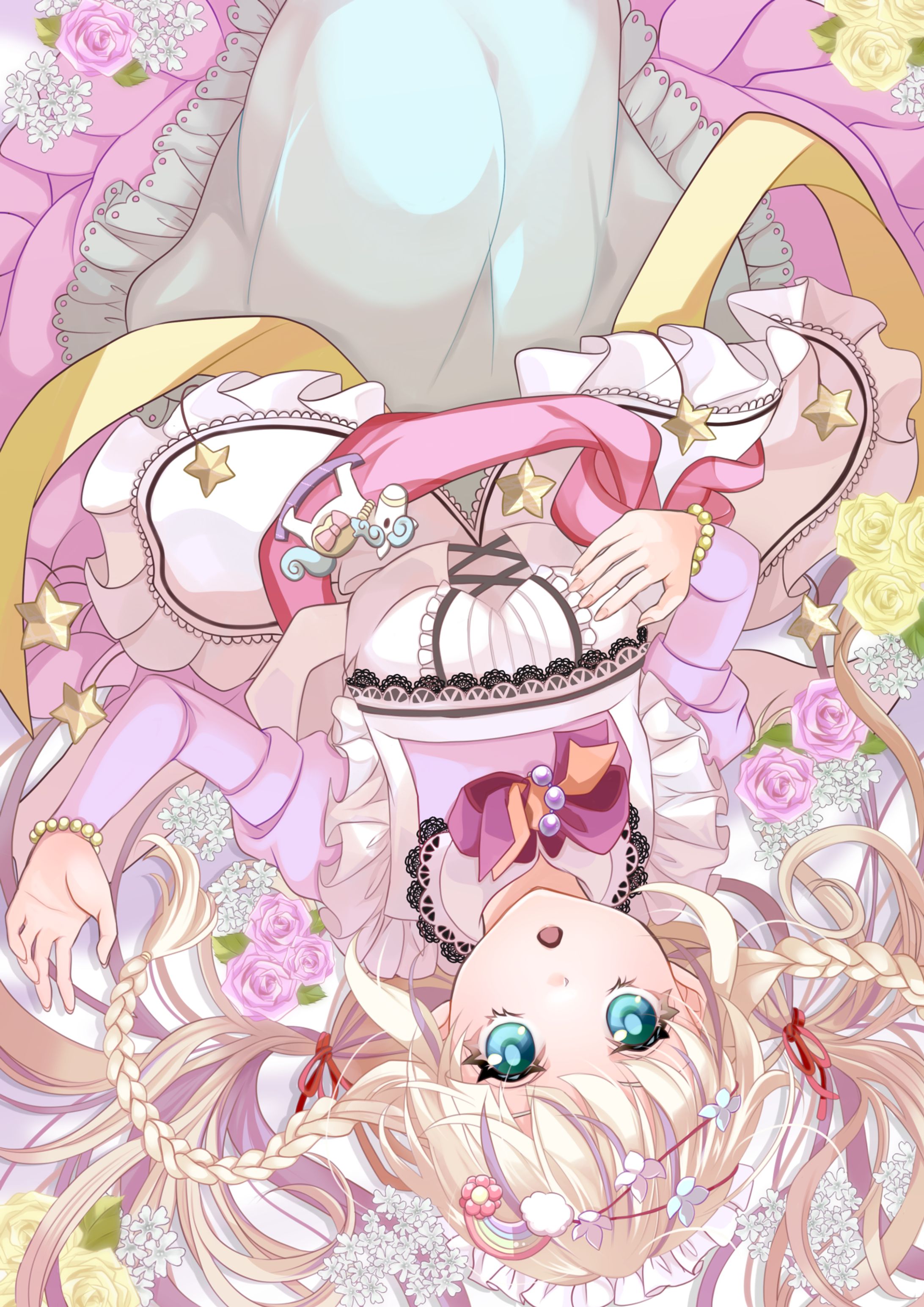   【イラスト】ゆめかわメイド-1