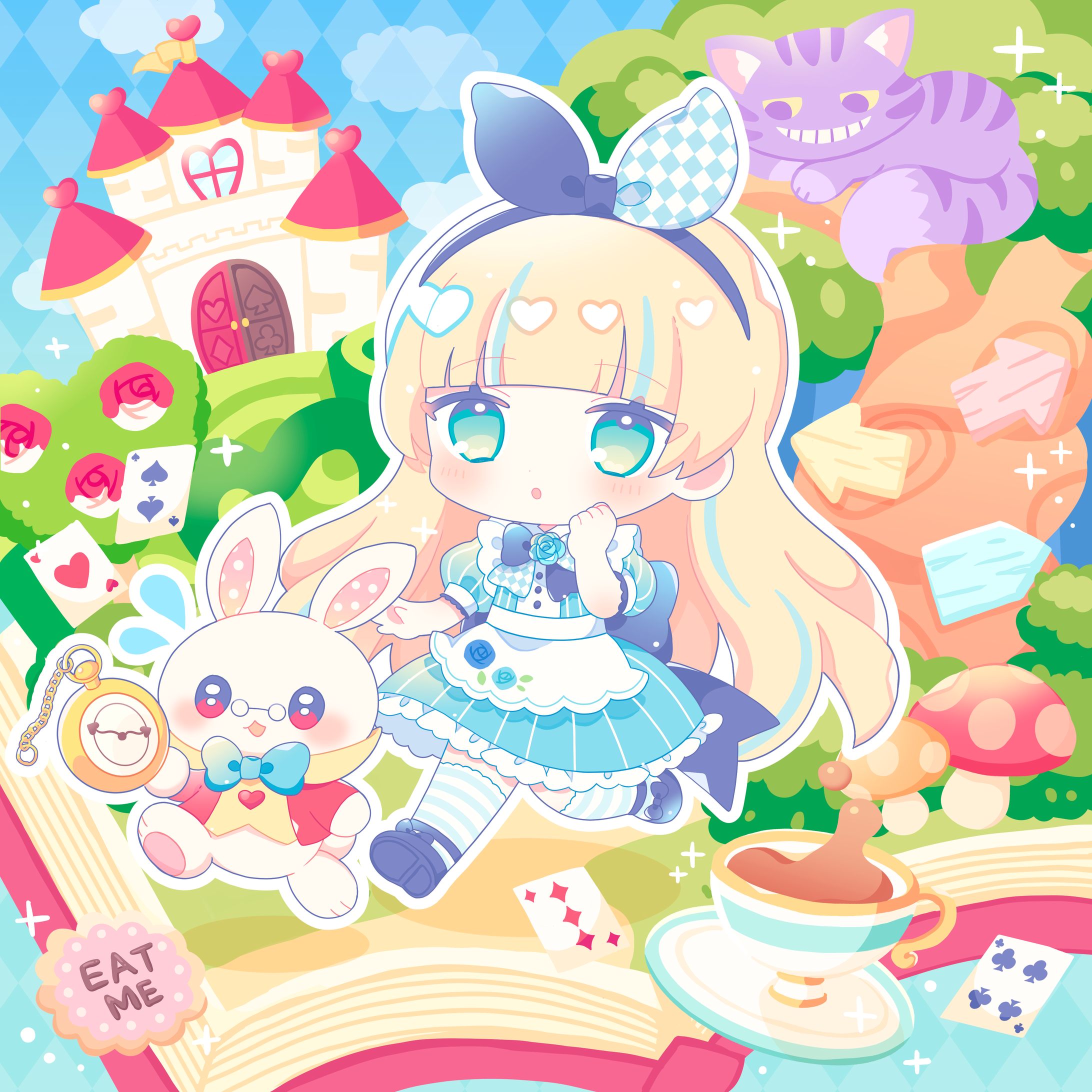 【創作】不思議の国のアリス-1