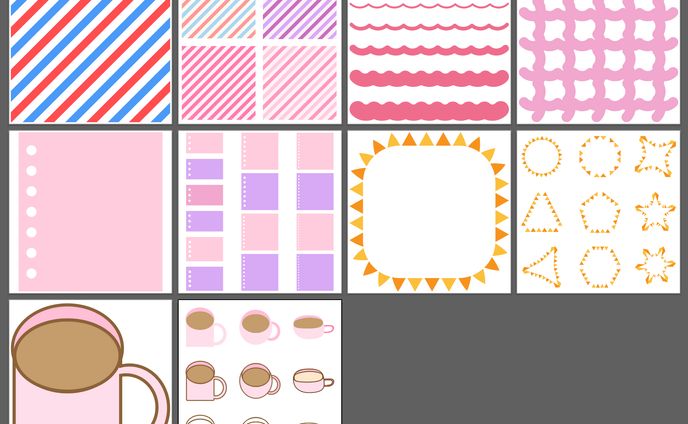 ストックイラスト17