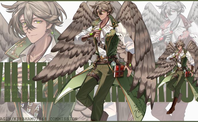 【委託】Vilhelm Vanderbos誕生日イラスト