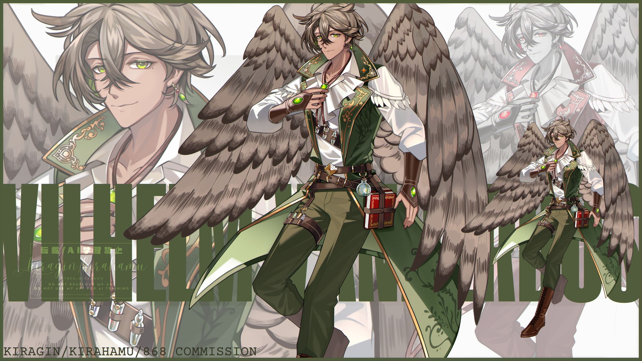 【委託】Vilhelm Vanderbos誕生日イラスト-1