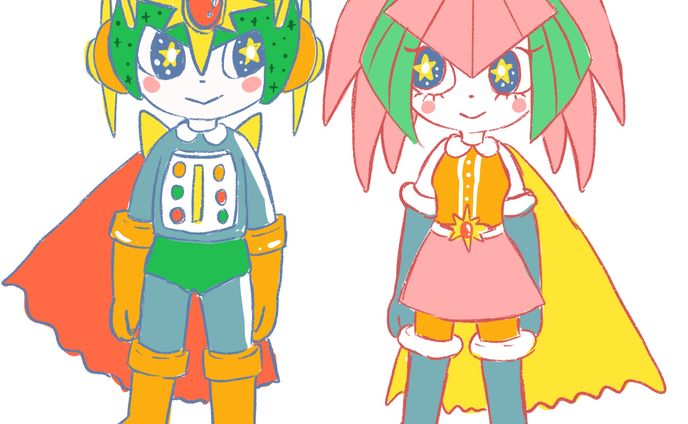 キャラデザ　ラフ