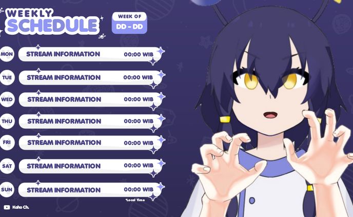 [Schedule Stream] KahoCosmo