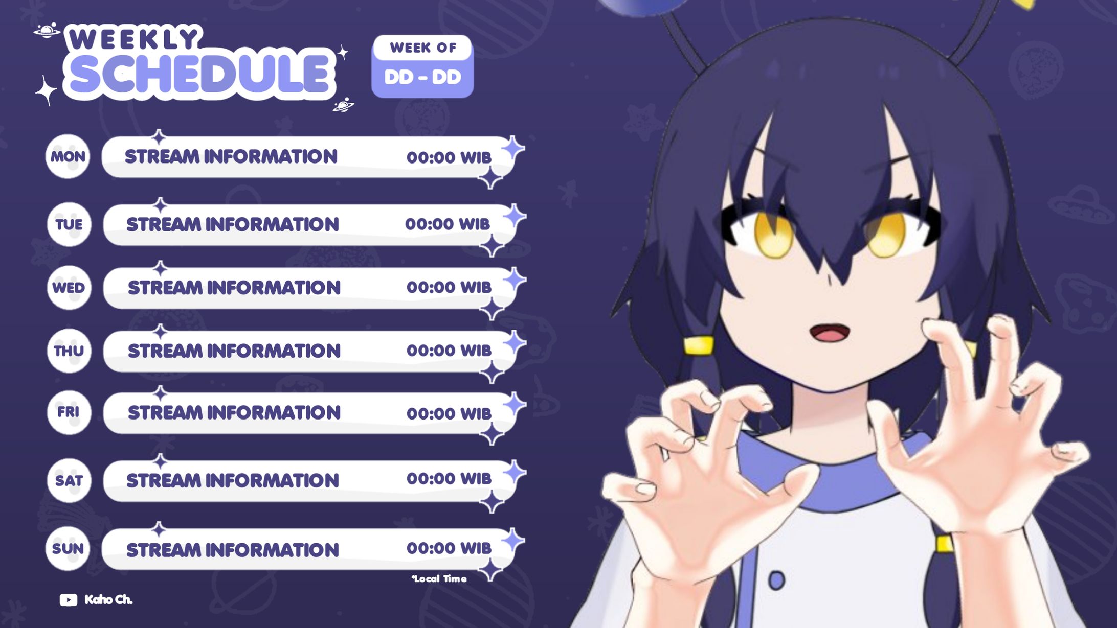 [Schedule Stream] KahoCosmo-1