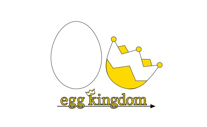 egg kingdom(たまご料理専門店)｜ロゴ