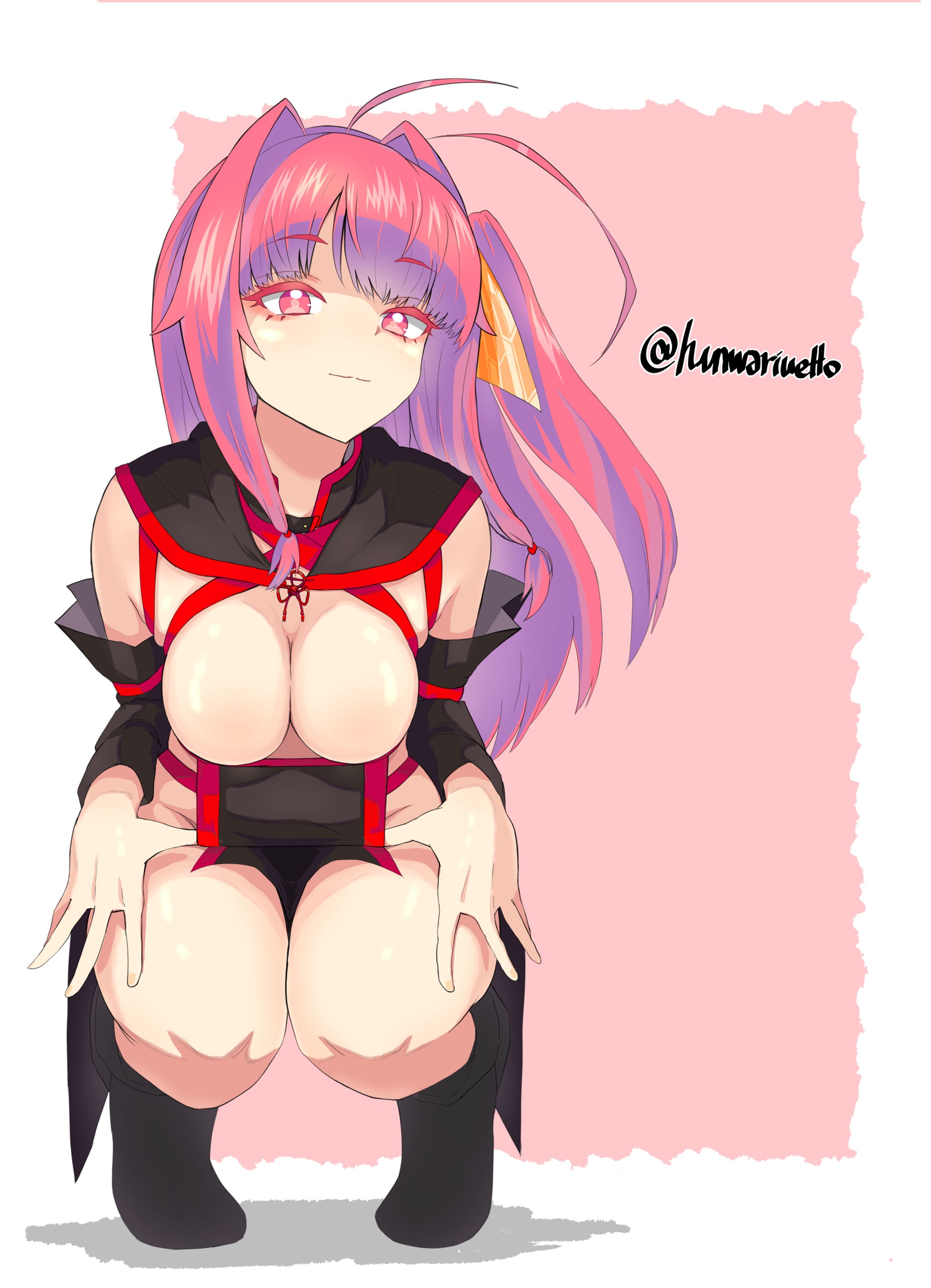 おっぱい強調茜ちゃん-1