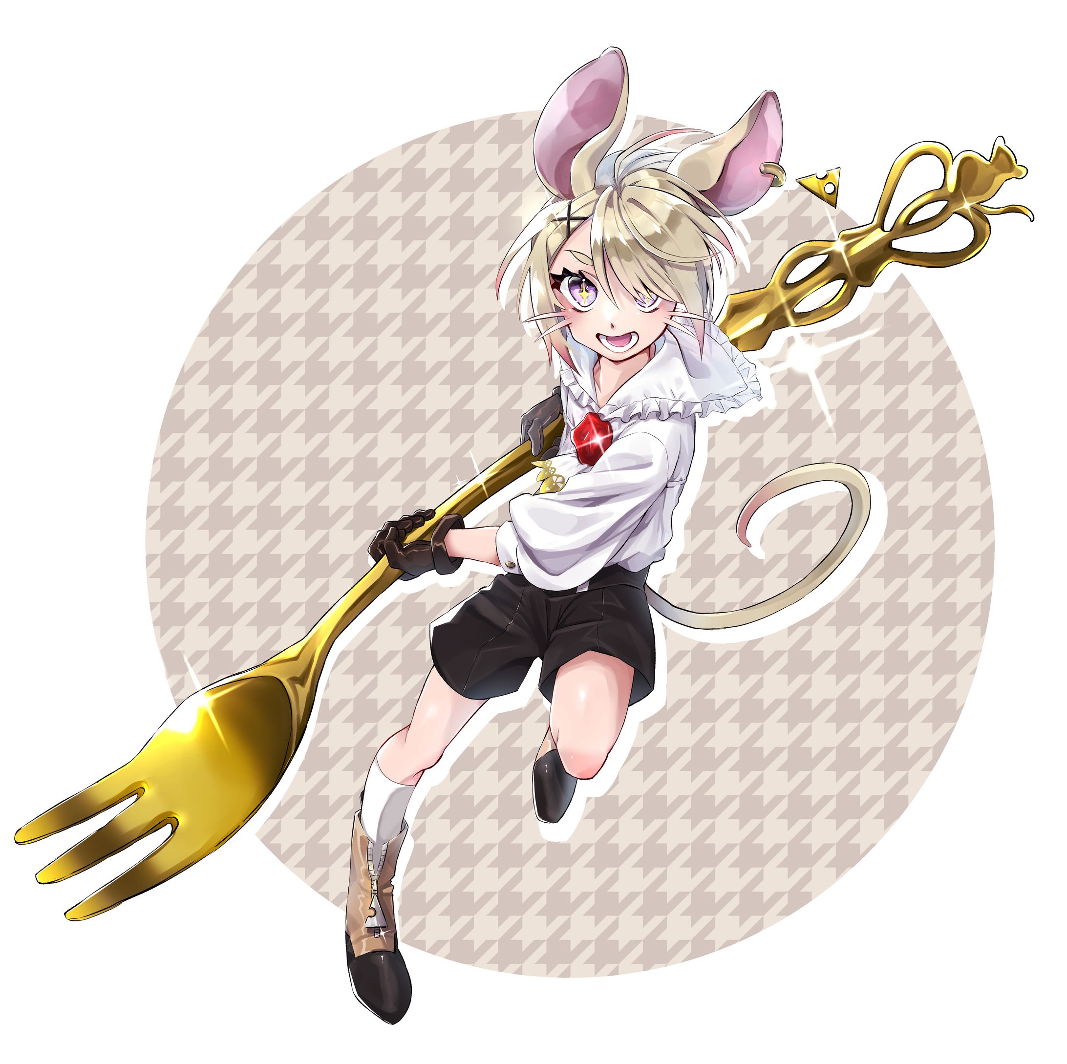 ネズミ擬人化-1