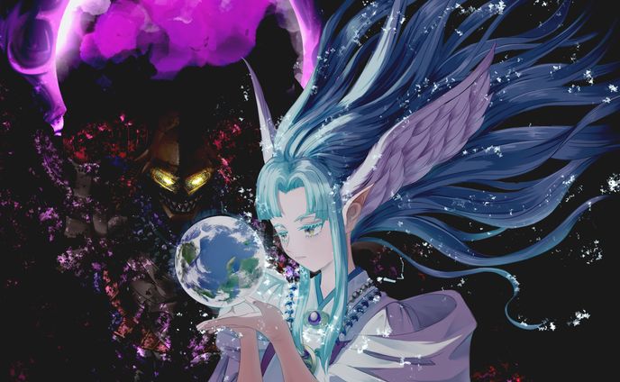 太陽神アーリアとカオス