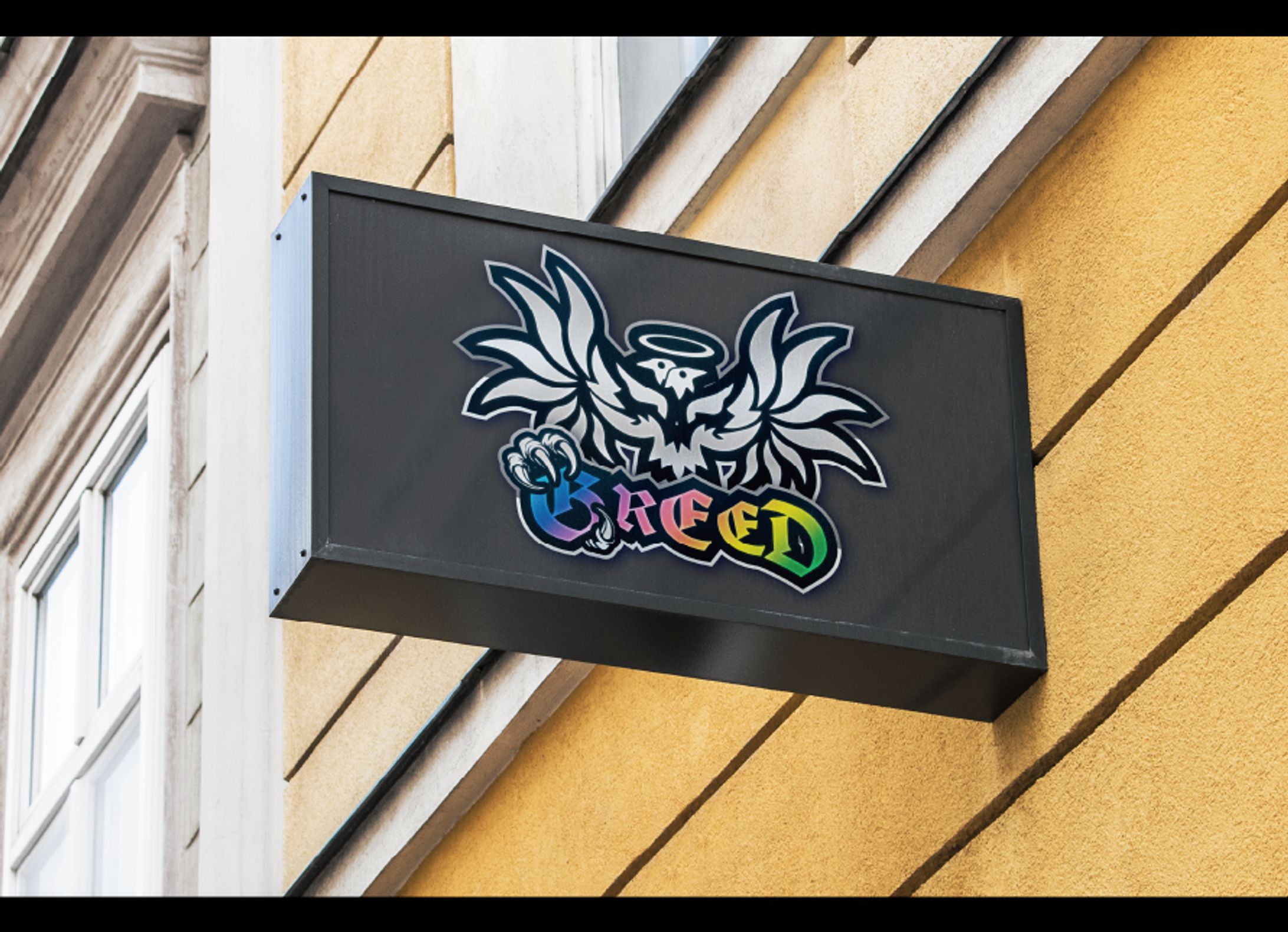 バーで使用するロゴデザインの作成-1