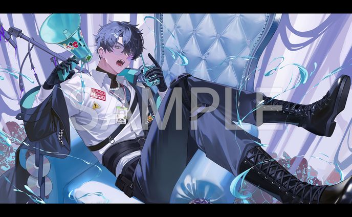 スコシズム_ロボ・フロスター 様　歌ってみたイラスト