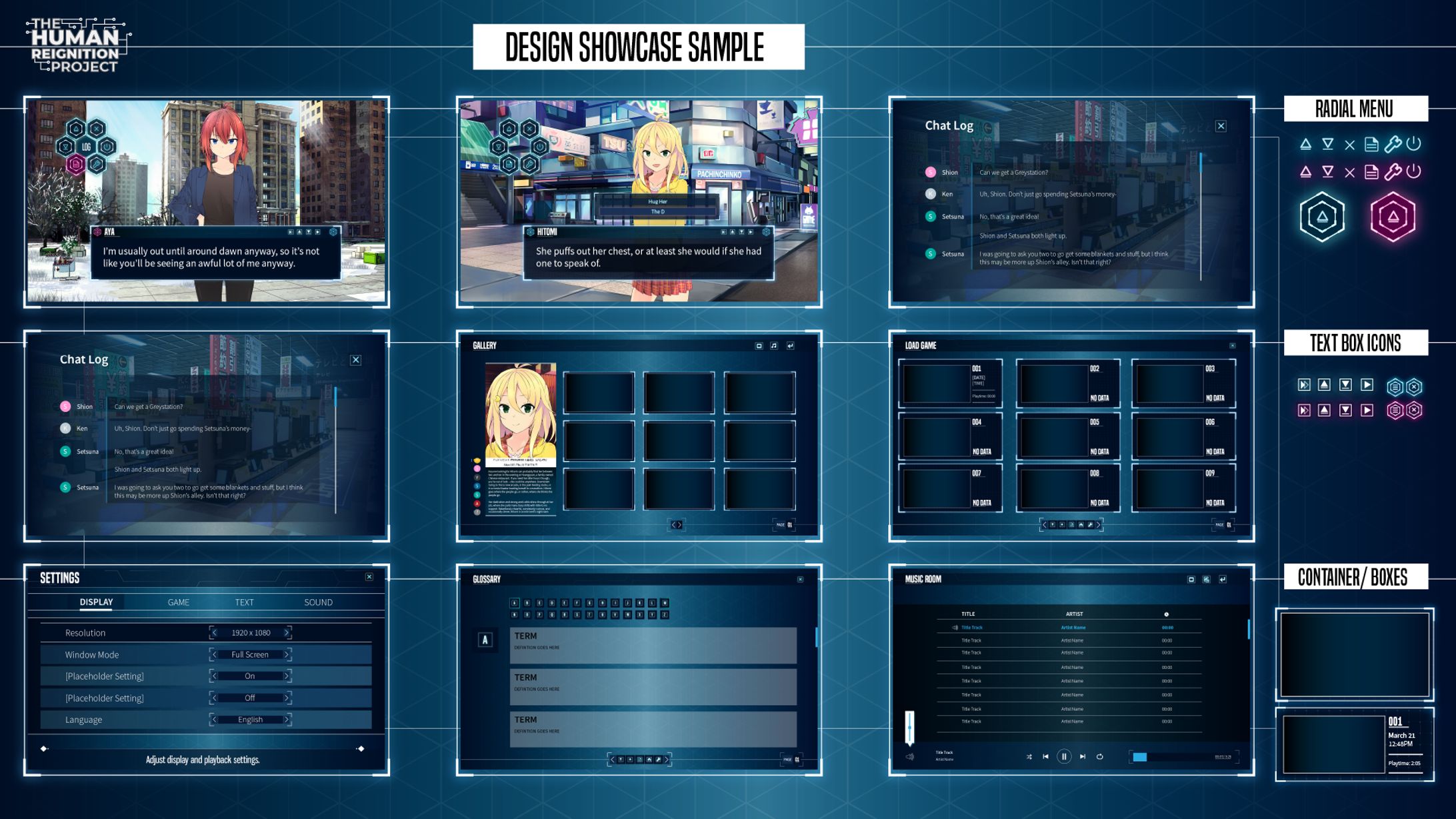 HRP (Human Reignition Project) UI Design-1