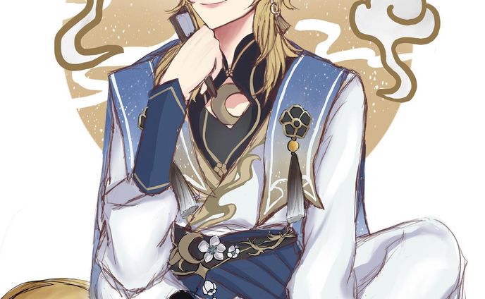 Fox Kaoru i draw few months ago..
