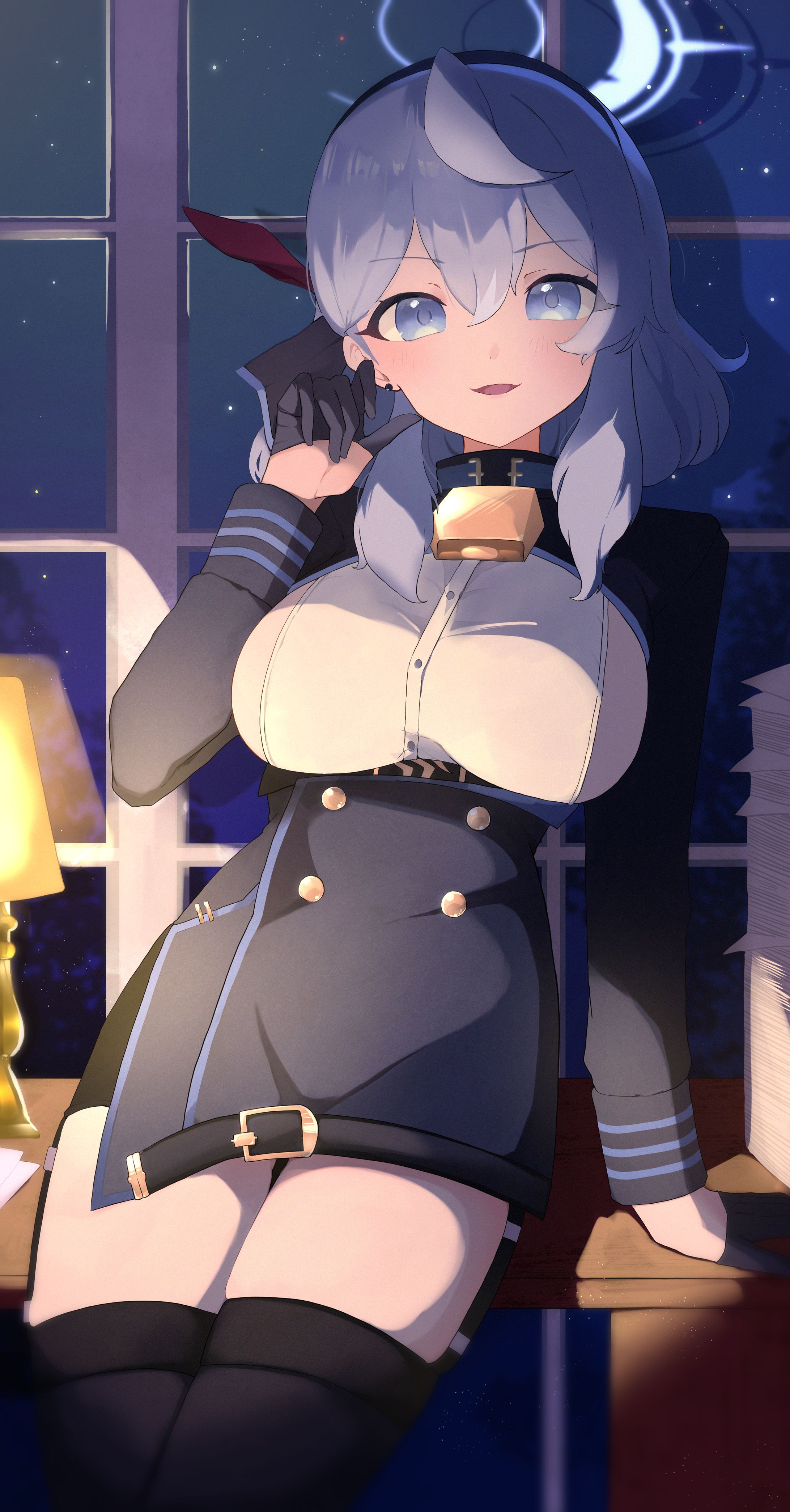 版権イラスト(ブルーアーカイブ)-1