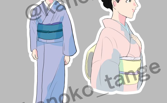 着物イラスト