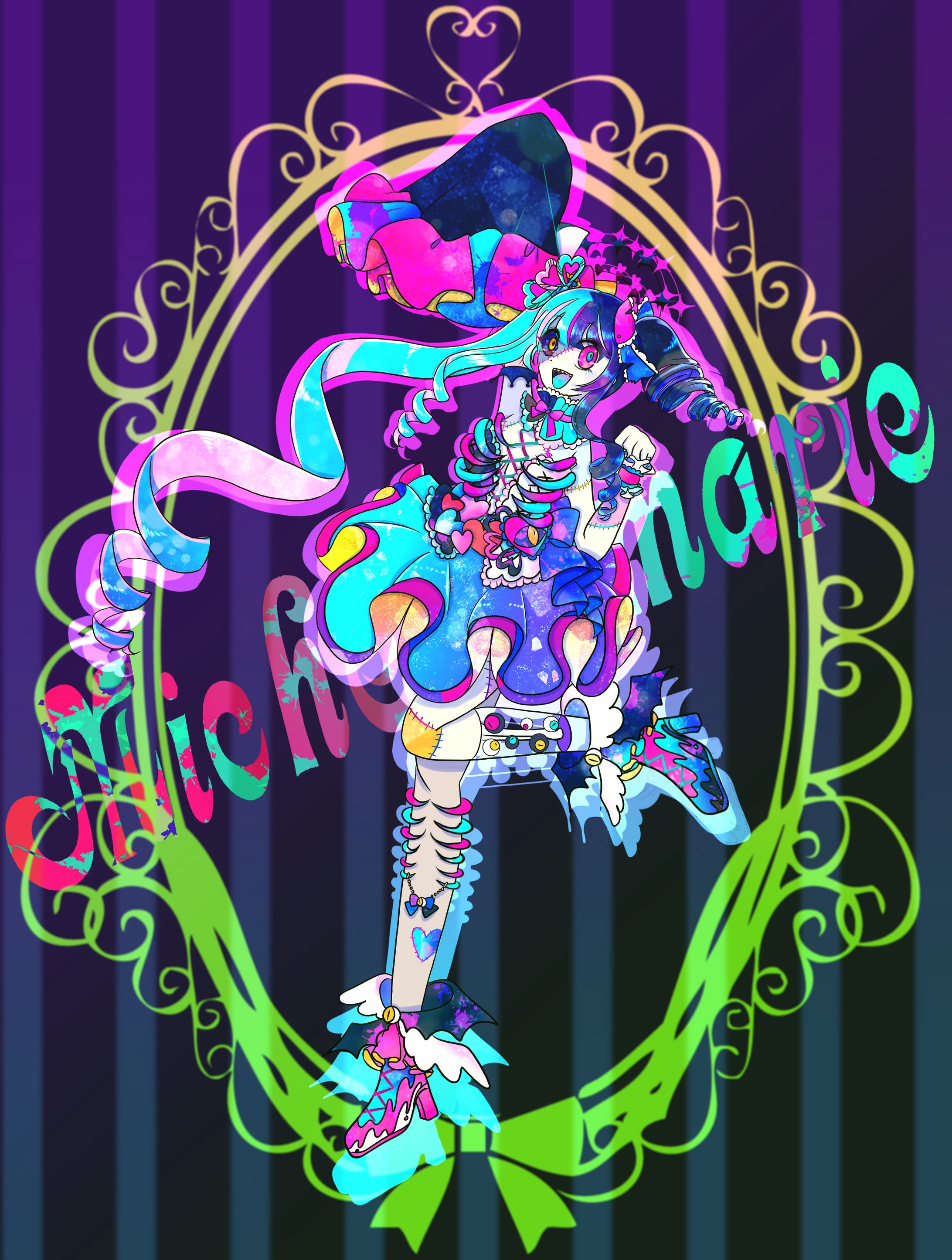 Twitter企画参加キャラクター／衣装パターン複数有り-1