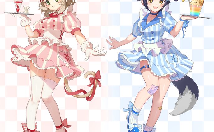 オリジナルメイドキャラデザ