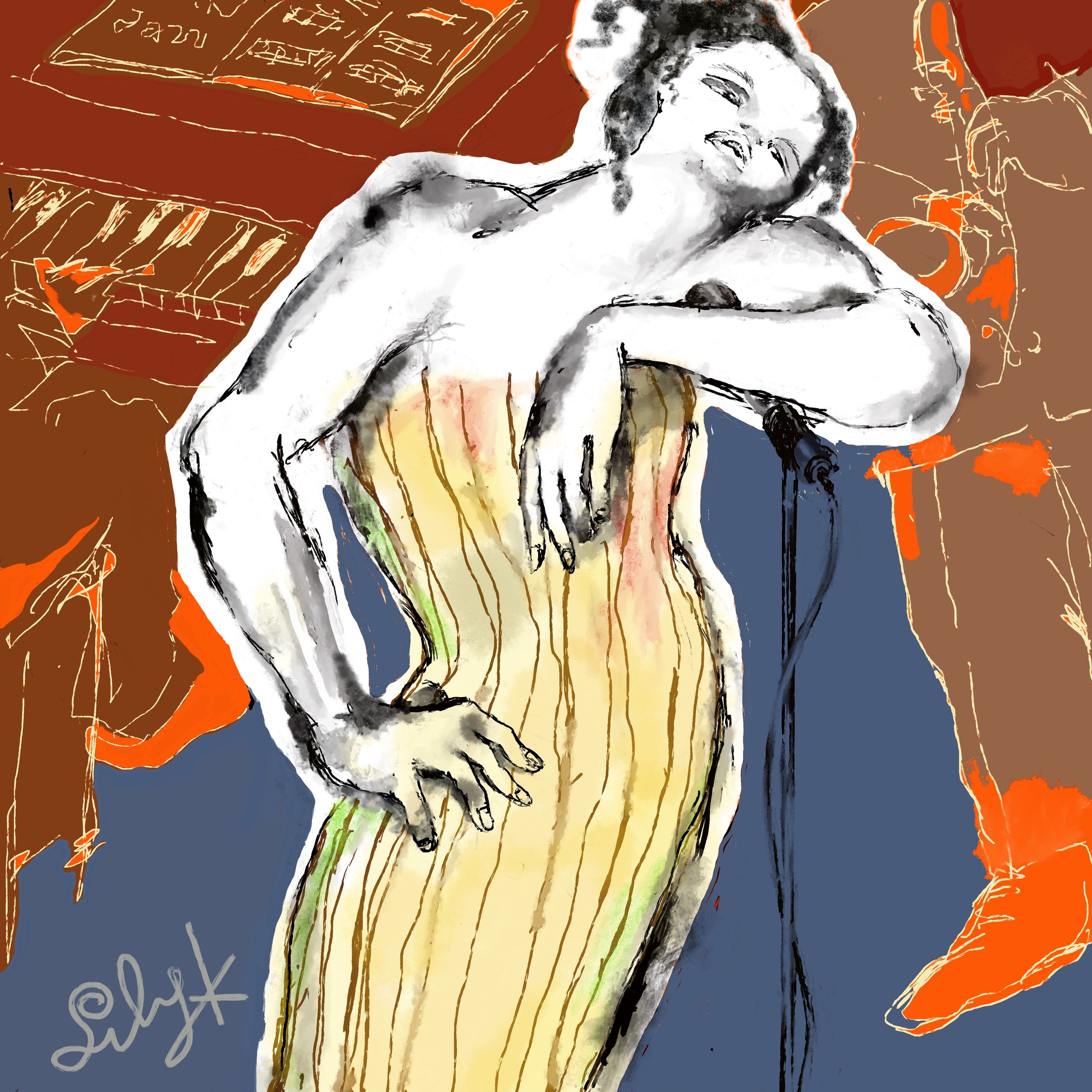   Jazz portrait singer001-1