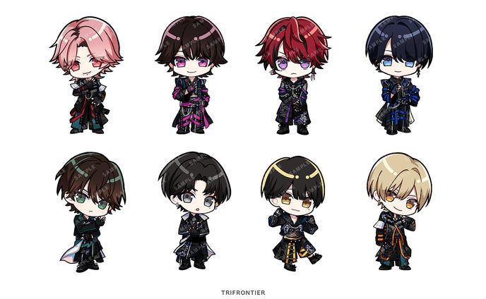 夢喰NEON 新衣装ミニキャライラスト