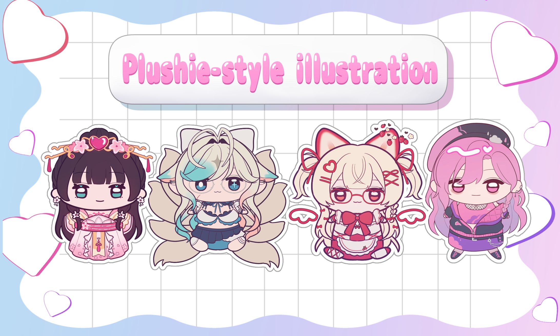 ぬいぐるみ風　SDキャラ-1