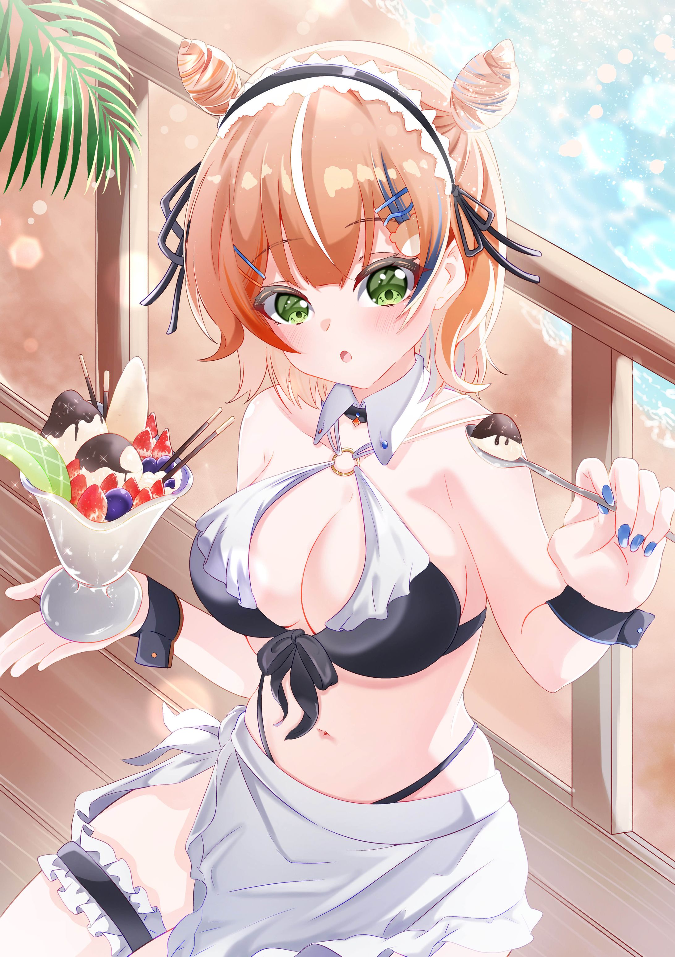 オリジナルキャラクター　水着イラスト-1