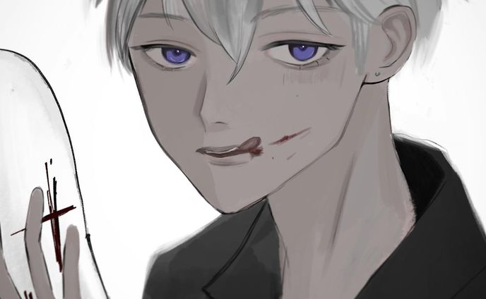 🤍
#創作男子　#創作　#illustration #illustrationartists #clipstudiopaint #painting #イラスト #絵描きさんと繋がりたい #イラストグラム #일러스트 #그림　#일러스트레이터 #oc #originalcharacter