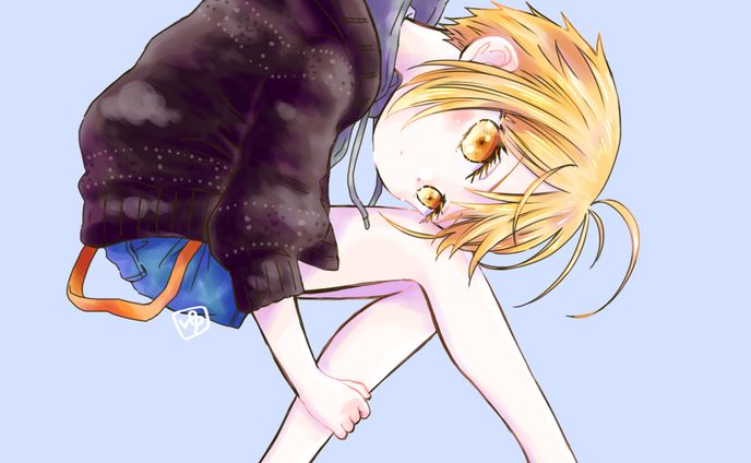 素足の女の子