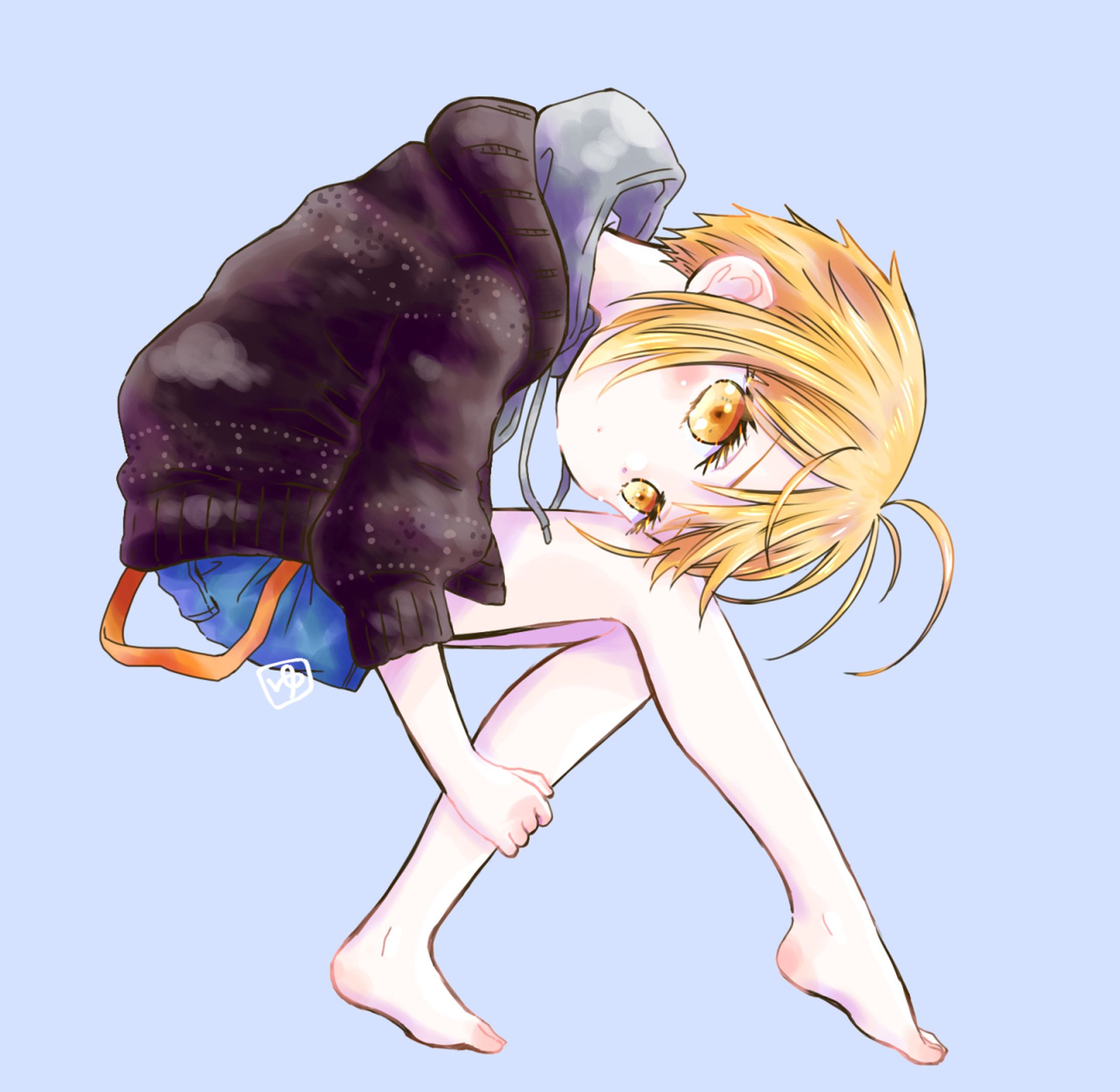 素足の女の子-1