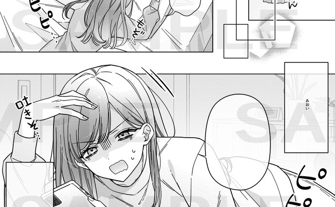 【女性向け】 Instagram広告漫画(白黒)