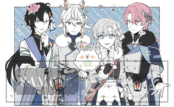 fan art、多人驚喜包