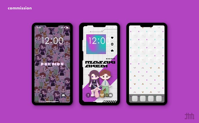 【skeb】スマホ壁紙