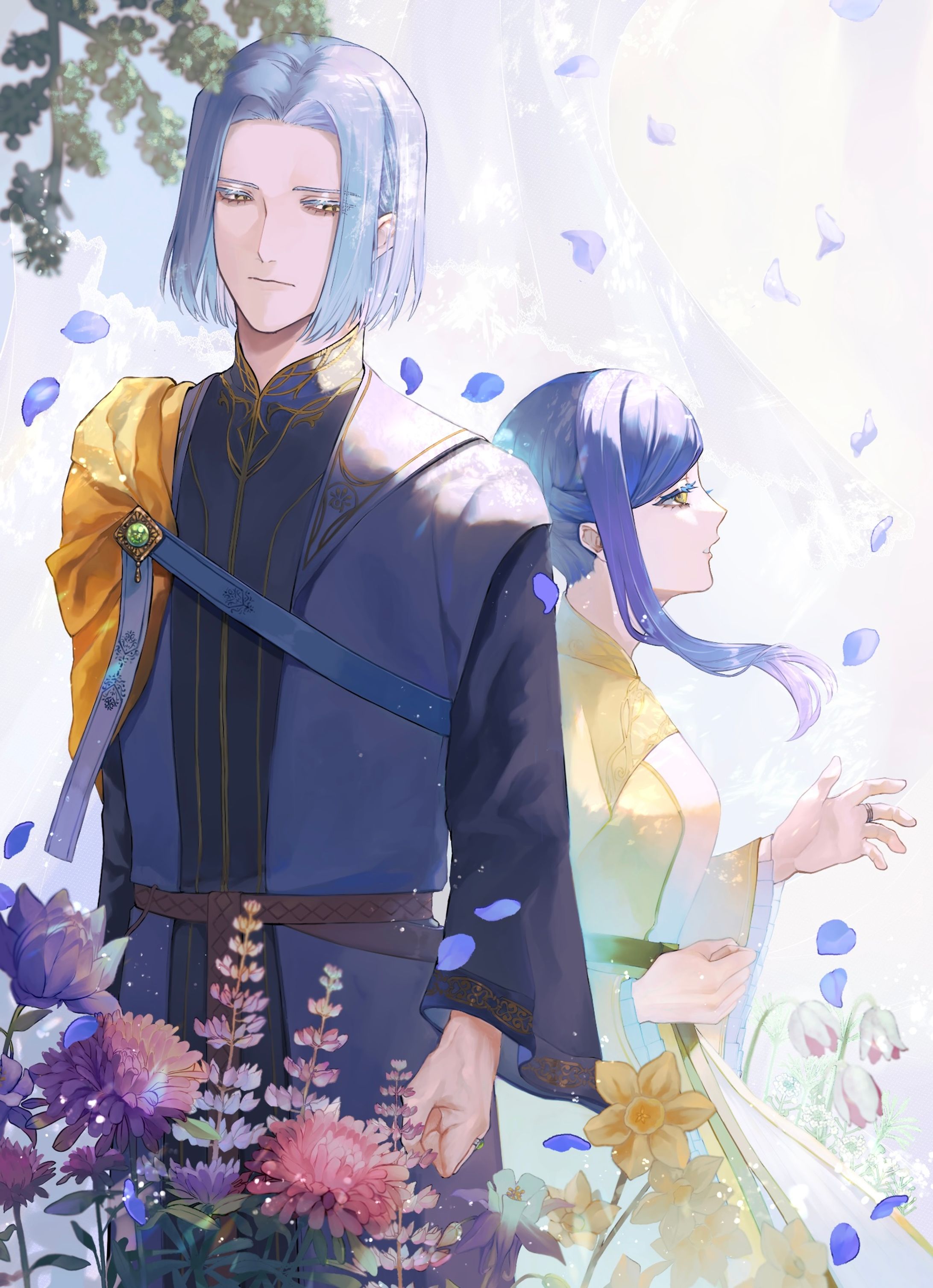 白の婚姻(上・下巻)-1