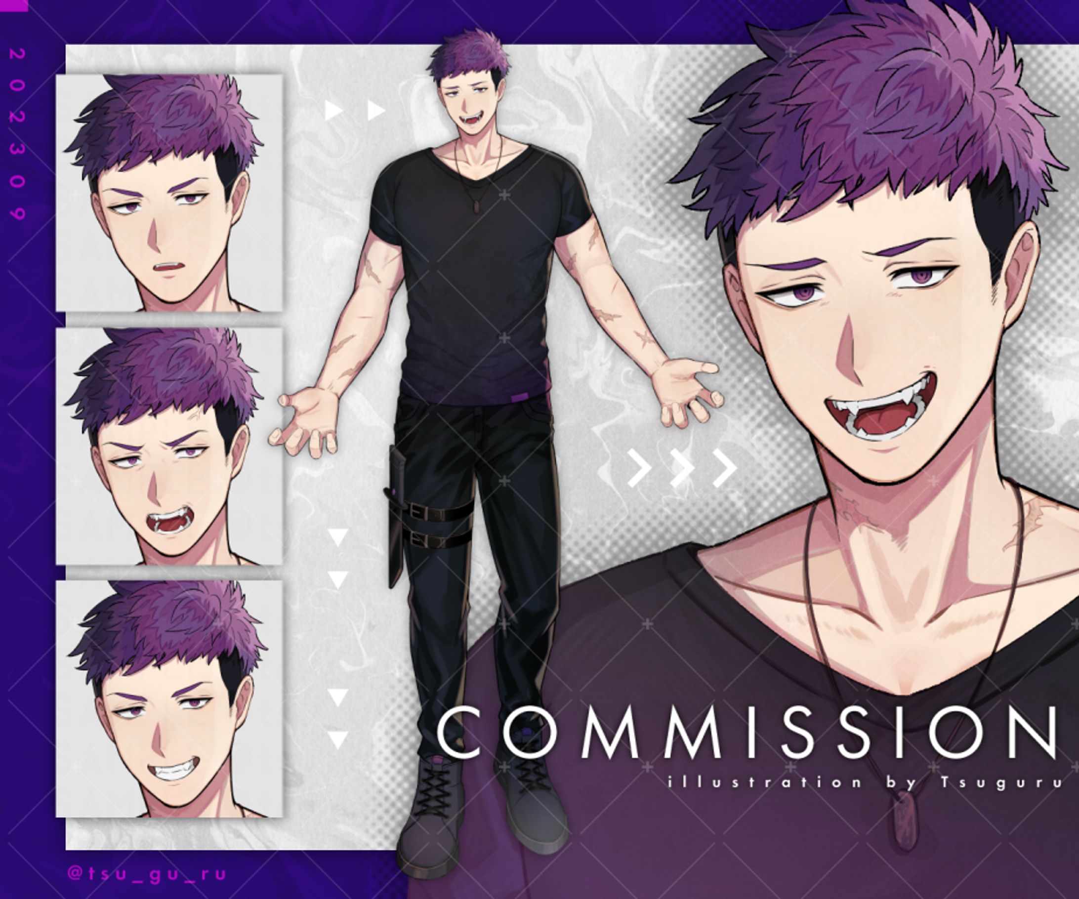 【依頼】TRPG用全身イラスト-1