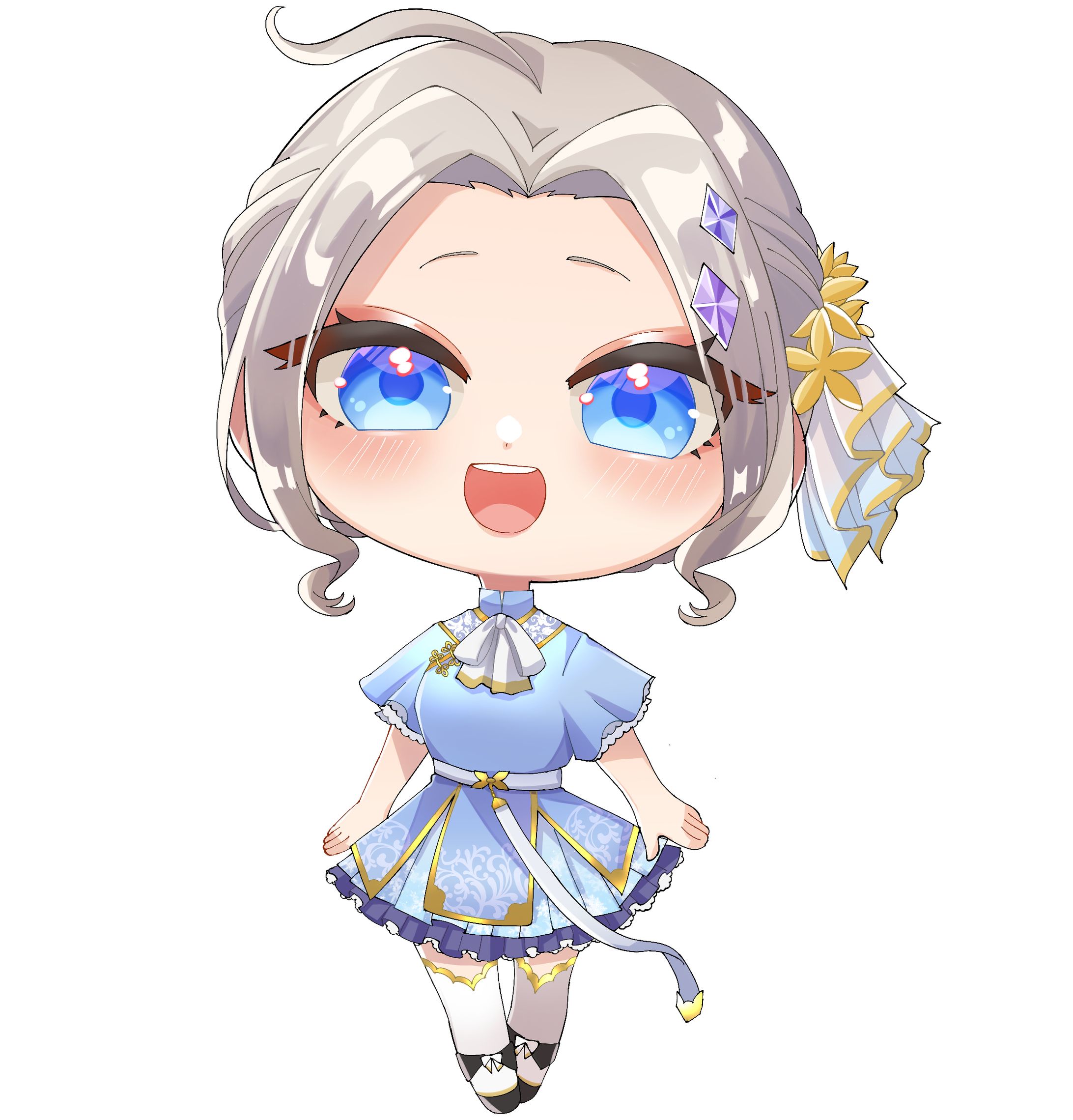 イレイナ・スリィートさま＿SDイラスト-1