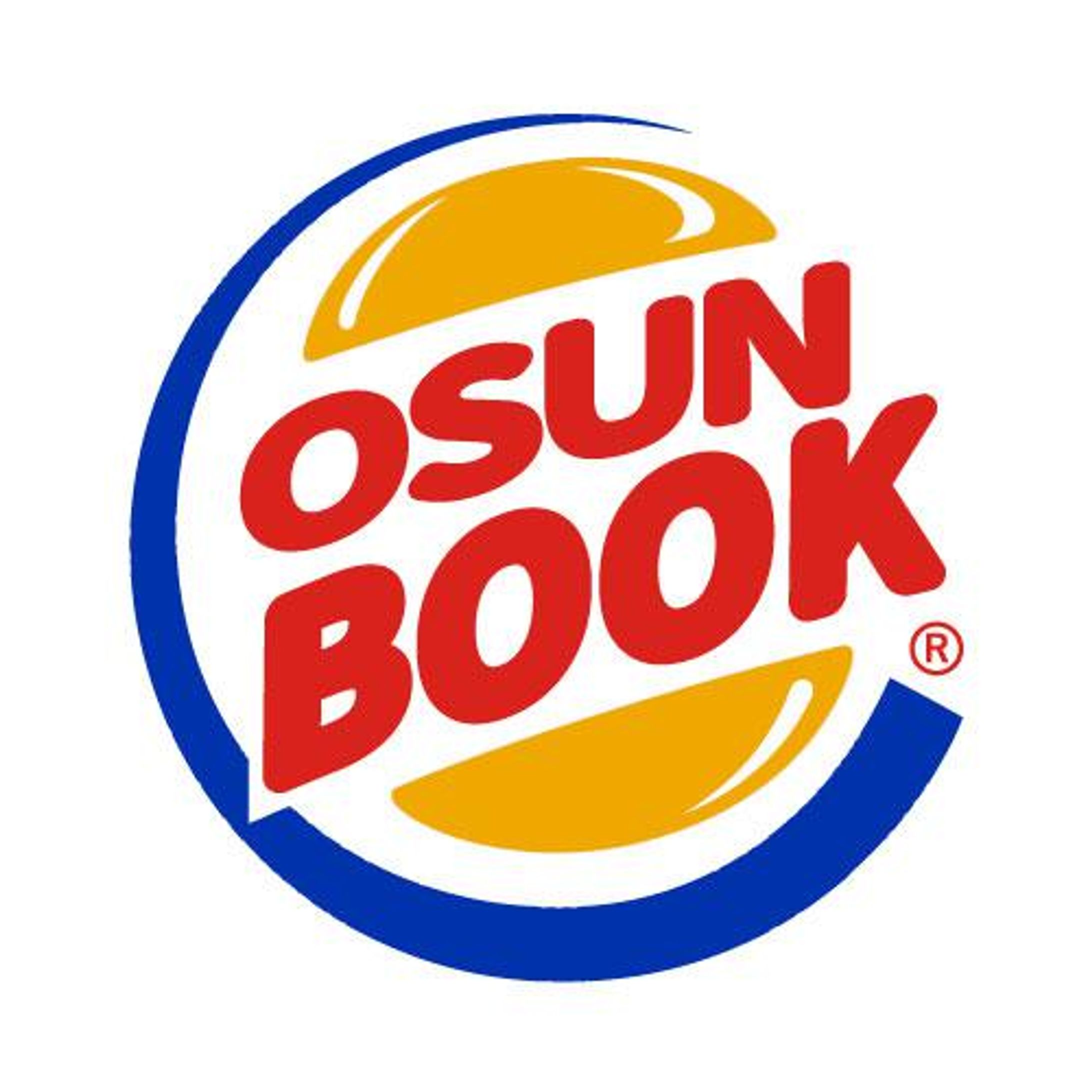 OsunBook burger king　ロゴデザイン-1