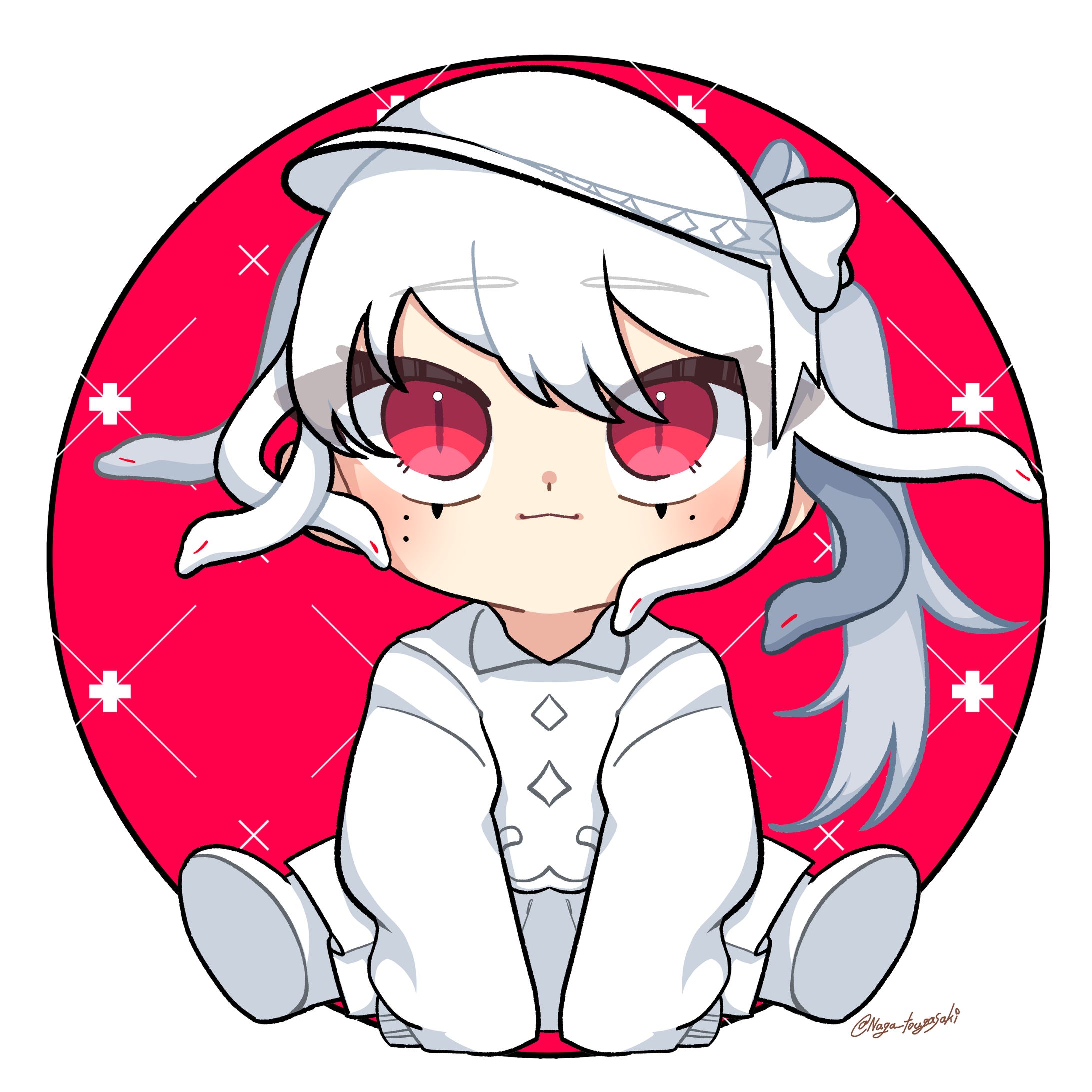 お座りへびちゃん-1