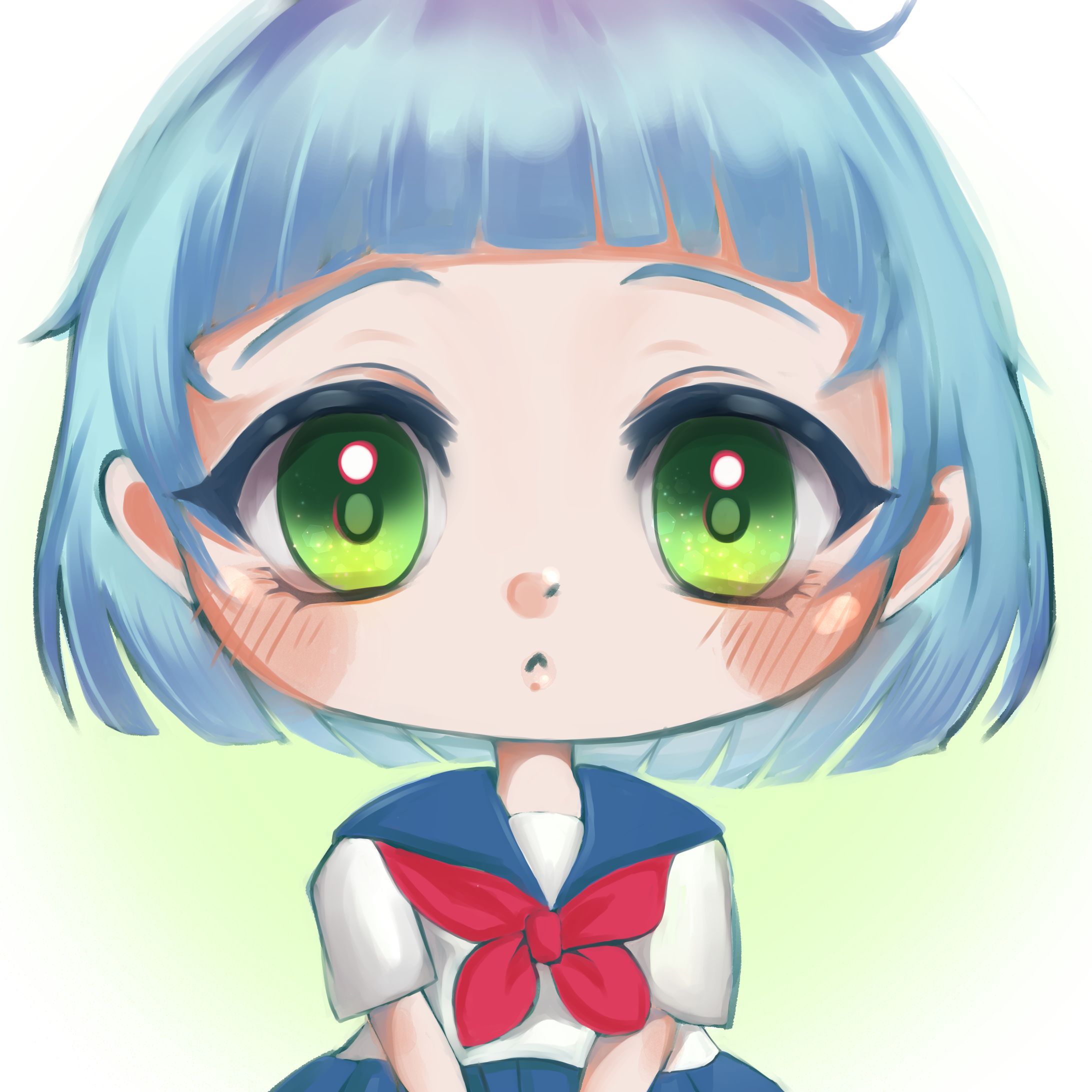 厚塗り、二葉ちゃん-1