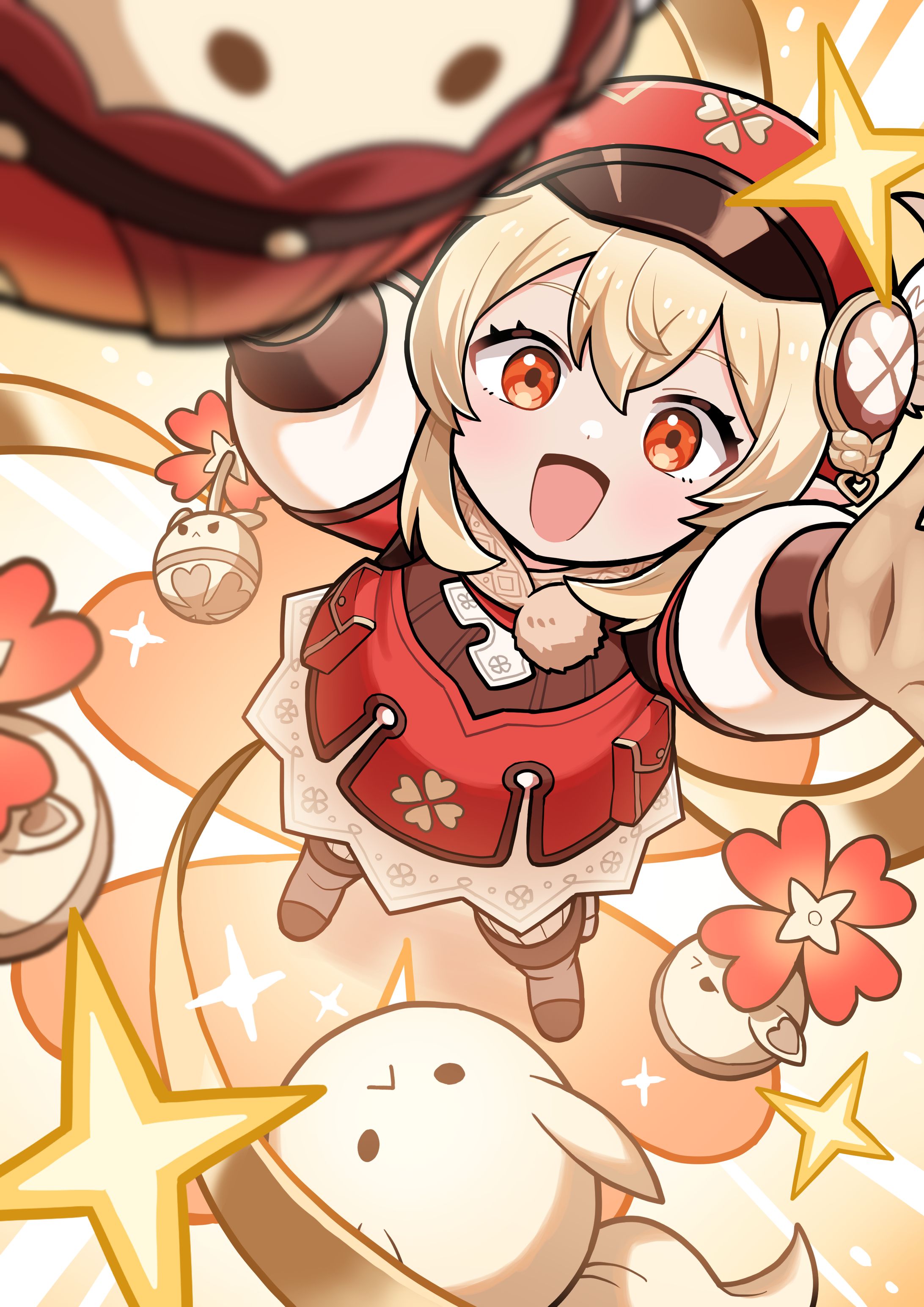 二次創作イラスト_原神/クレー-1