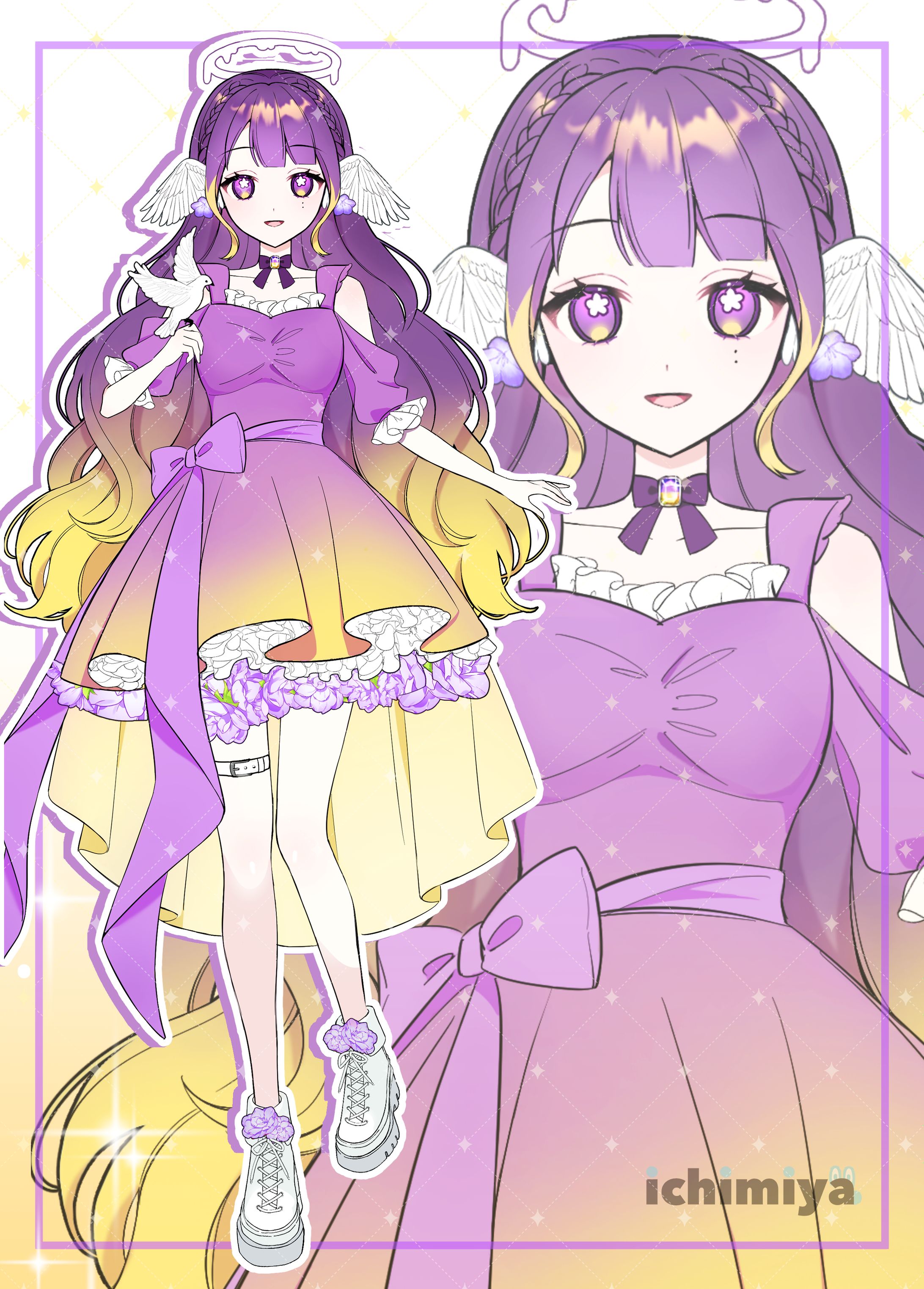 【ライバー立ち絵】アザリア 様-1