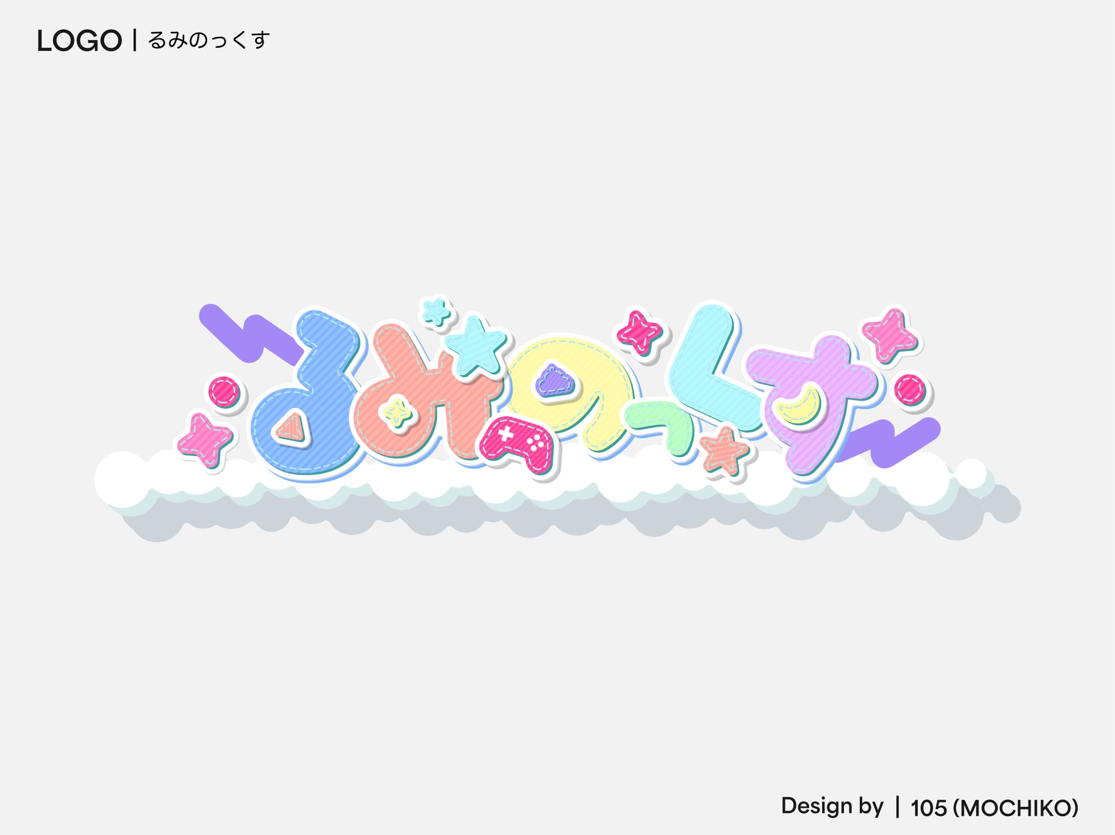 VRChat内グループるみのっくす ロゴ-1